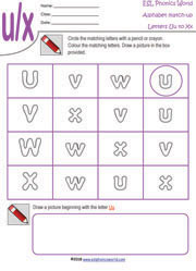 u-x-uppercase-lowercase-worksheet
